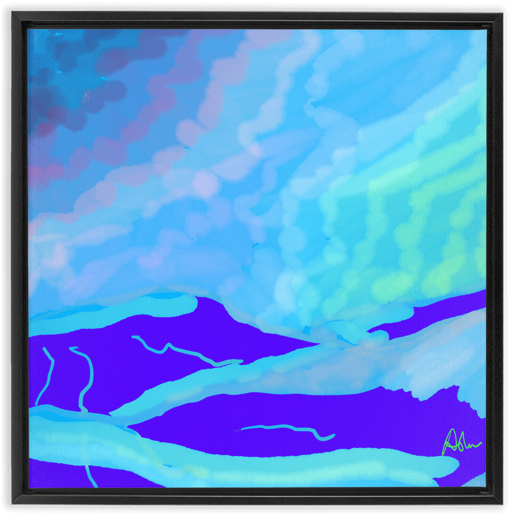 "Alaska" Framed Canvas Wrap