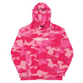 "Flourish." Unisex Hoodie - Pink Camouflage - The Flourish Shop