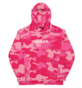 "Flourish." Unisex Hoodie - Pink Camouflage - The Flourish Shop