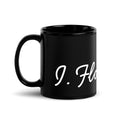 I. Flourish. Black Glossy Mug - The Flourish Shop