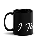 I. Flourish. Black Glossy Mug - The Flourish Shop