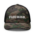 "Flourish." Camouflage Trucker Hat - The Flourish Shop