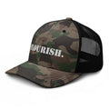 "Flourish." Camouflage Trucker Hat - The Flourish Shop