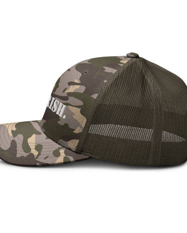 "Flourish." Camouflage Trucker Hat - The Flourish Shop