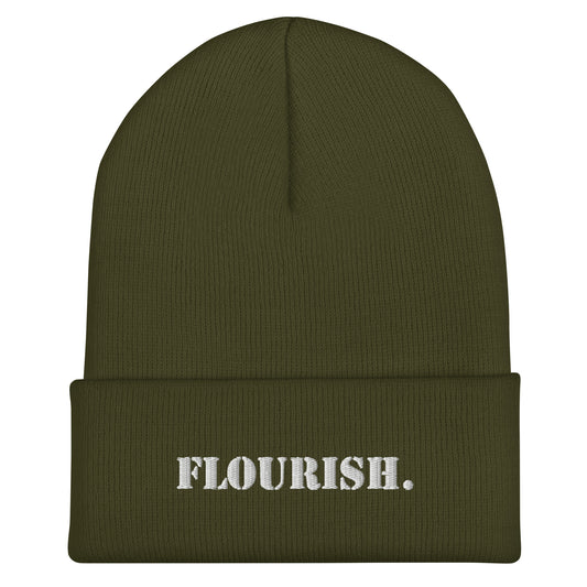 Flourish. Cuffed Beanie