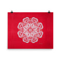 "Red Elephant" Poster - The Flourish Shop