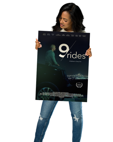 "9 Rides" Enhanced Matte Poster - The Flourish Shop