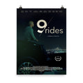 "9 Rides" Enhanced Matte Poster - The Flourish Shop