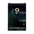 "9 Rides" Enhanced Matte Poster - The Flourish Shop