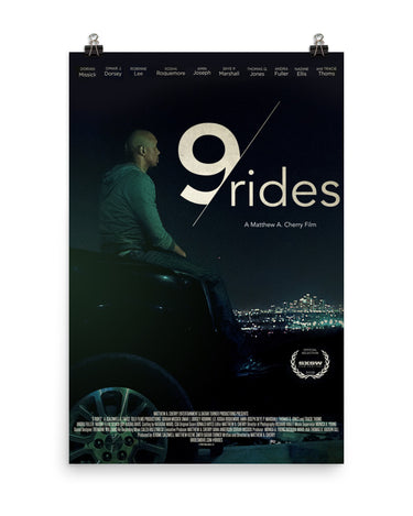 "9 Rides" Enhanced Matte Poster - The Flourish Shop