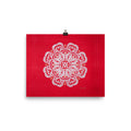 "Red Elephant" Poster - The Flourish Shop