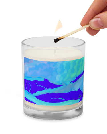 "Alaska" Glass Jar Soy Wax Candle - The Flourish Shop