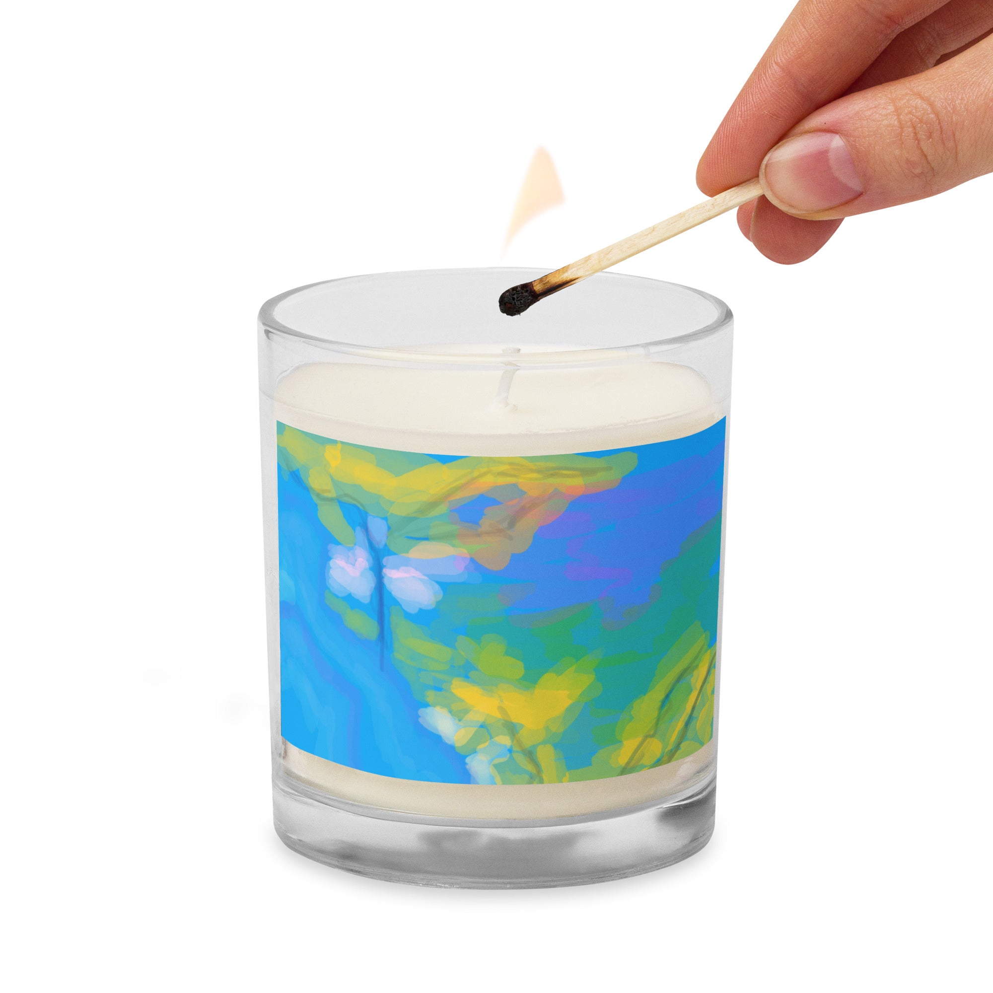 "Alabama" Ver. 1 Glass Jar Soy Wax Candle - The Flourish Shop