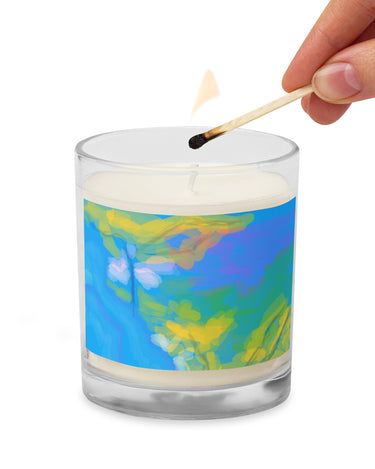 "Alabama" Ver. 1 Glass Jar Soy Wax Candle - The Flourish Shop