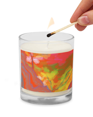 "Alabama" Ver. 2 Glass Jar Soy Wax Candle - The Flourish Shop