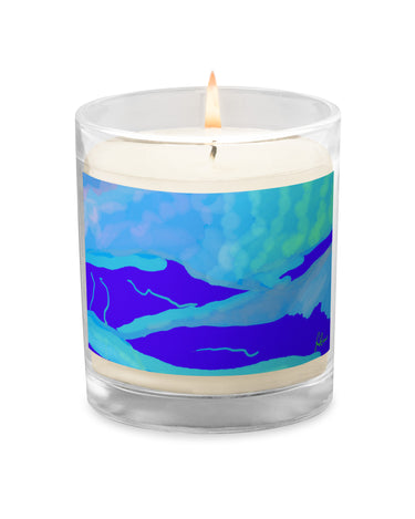 "Alaska" Glass Jar Soy Wax Candle - The Flourish Shop