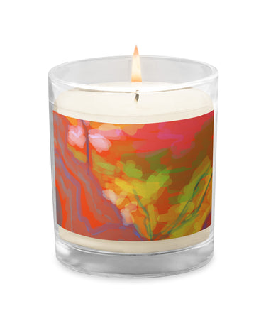 "Alabama" Ver. 2 Glass Jar Soy Wax Candle - The Flourish Shop