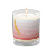 "Here and Now Glass" Glass Jar Soy Wax Candle - The Flourish Shop