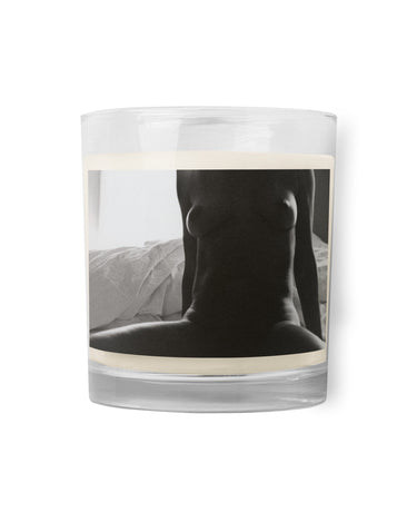 "Silver Female" Glass Jar Soy Wax Candle - The Flourish Shop