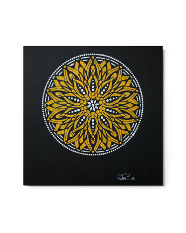 "Mandala Morning" Metal Print - The Flourish Shop