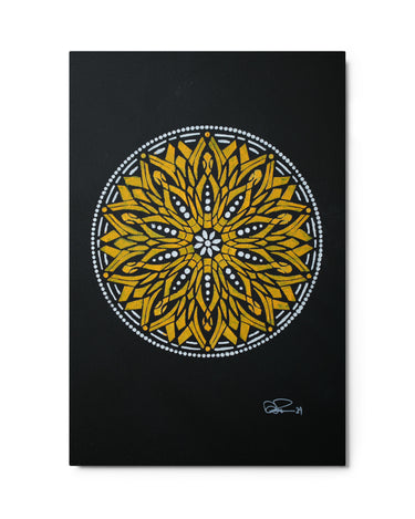 "Mandala Morning" Metal Print - The Flourish Shop