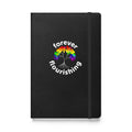 "Forever Flourishing" Tree of Life Hardcover Bound Notebook - Dark - The Flourish Shop