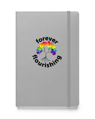 "Forever Flourishing" Tree of Life Hardcover Bound Notebook - Light - The Flourish Shop