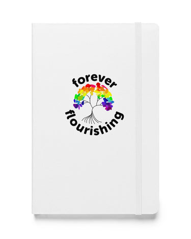 "Forever Flourishing" Tree of Life Hardcover Bound Notebook - Light - The Flourish Shop