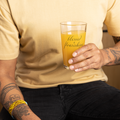 "Blessed + Flourishing" Shaker Pint Glass - The Flourish Shop