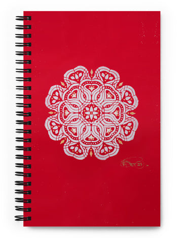 "Red Elepant" Spiral Notebook - The Flourish Shop