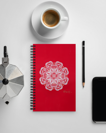 "Red Elepant" Spiral Notebook - The Flourish Shop