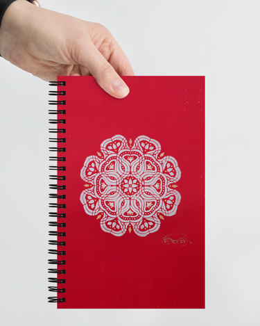 "Red Elepant" Spiral Notebook - The Flourish Shop