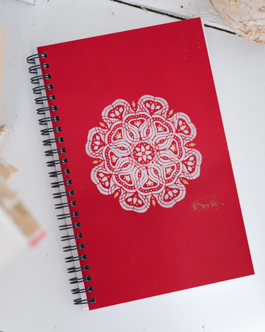 "Red Elepant" Spiral Notebook - The Flourish Shop