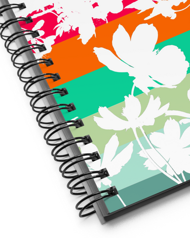 "Never Stop Flourishing" Spiral notebook - The Flourish Shop