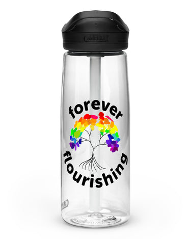 "Forever Flourishing" Tree of Life Sports Water Bottle - Light - The Flourish Shop