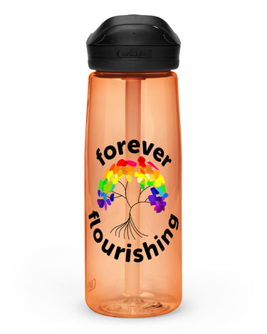 "Forever Flourishing" Tree of Life Sports Water Bottle - Light - The Flourish Shop