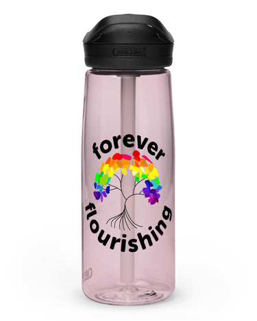 "Forever Flourishing" Tree of Life Sports Water Bottle - Light - The Flourish Shop