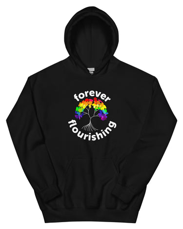 "Forever Flourishing" Tree of Life Unisex Hoodie - Dark - The Flourish Shop