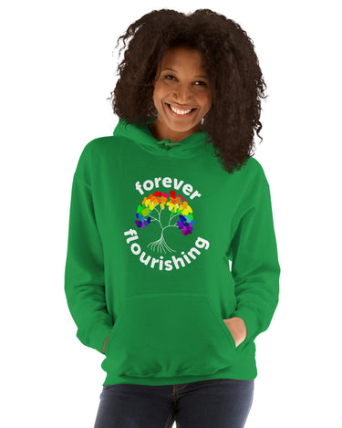 "Forever Flourishing" Tree of Life Unisex Hoodie - Dark - The Flourish Shop