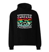 "Forever Flourishing" Beachcomber Unisex Oversized Hoodie - Black - The Flourish Shop