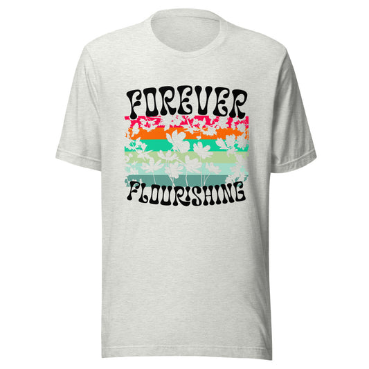 "Forever Flourishing" Beachcomber Unisex T-Shirt - Light
