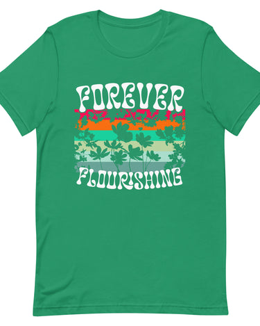 "Forever Flourishing" Beachcomber Unisex T-Shirt - Dark - The Flourish Shop