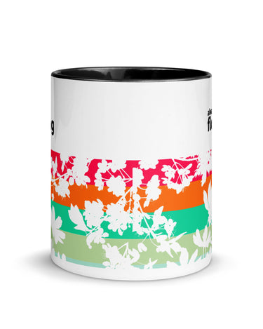 "Always Flourishing" Mug with Color Inside - The Flourish Shop