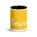 I. Flourish. Mug with Color Inside - The Flourish Shop