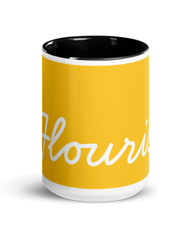 I. Flourish. Mug with Color Inside - The Flourish Shop