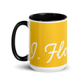 I. Flourish. Mug with Color Inside - The Flourish Shop