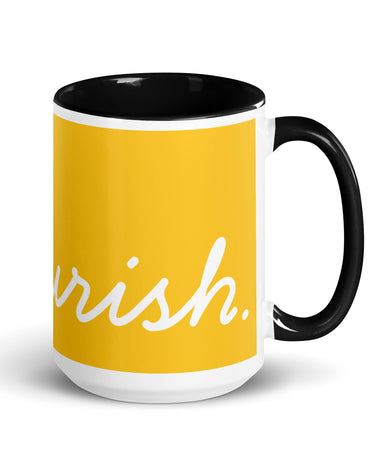 I. Flourish. Mug with Color Inside - The Flourish Shop