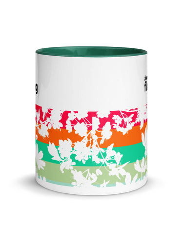 "Always Flourishing" Mug with Color Inside - The Flourish Shop