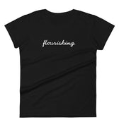 Flourishing Women's Short Sleeve T-Shirt - Dark - The Flourish Shop