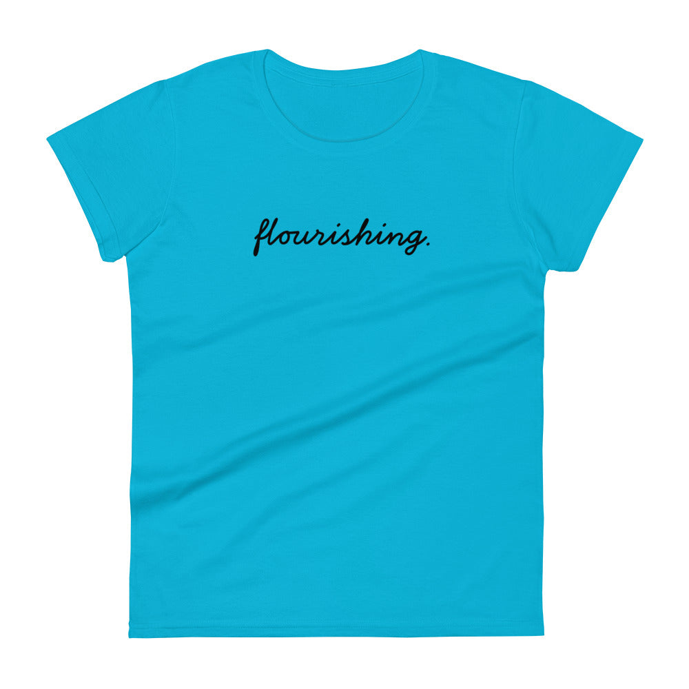 Flourishing Women's Short Sleeve T-Shirt - Light - The Flourish Shop